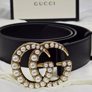 Gucci Pearl Belt